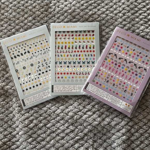 Deco Miami Makeup New Deco Miami Nail Art Sticker Bundle Of 3